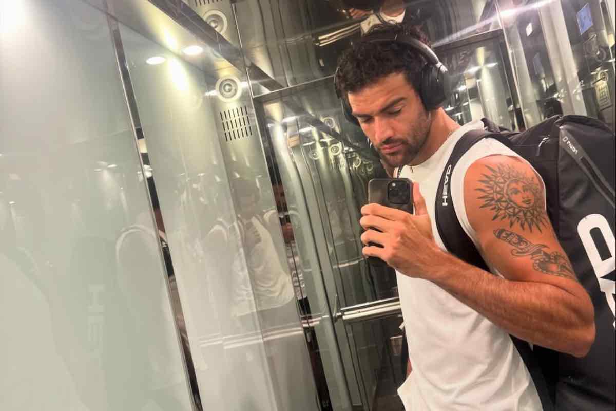 Selfie di Berrettini