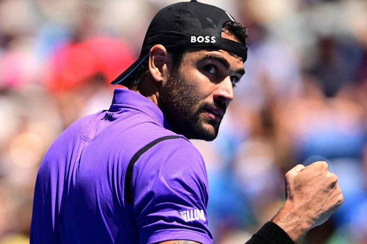 Matteo Berrettini infortunio