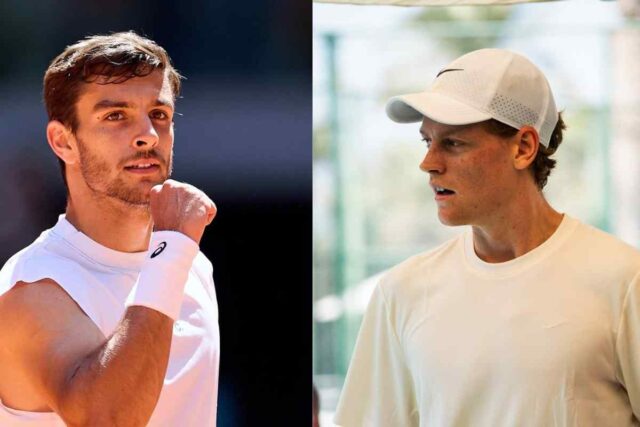 Lorenzo Musetti e Jannik Sinner