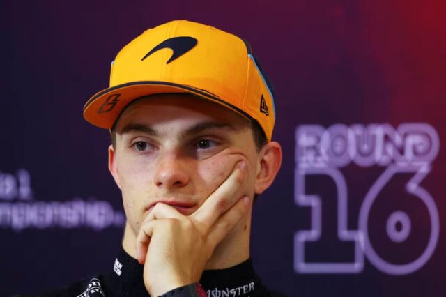 Norris Piastri triste