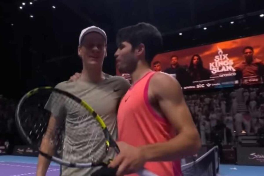 Jannik Sinner e Carlos Alcaraz
