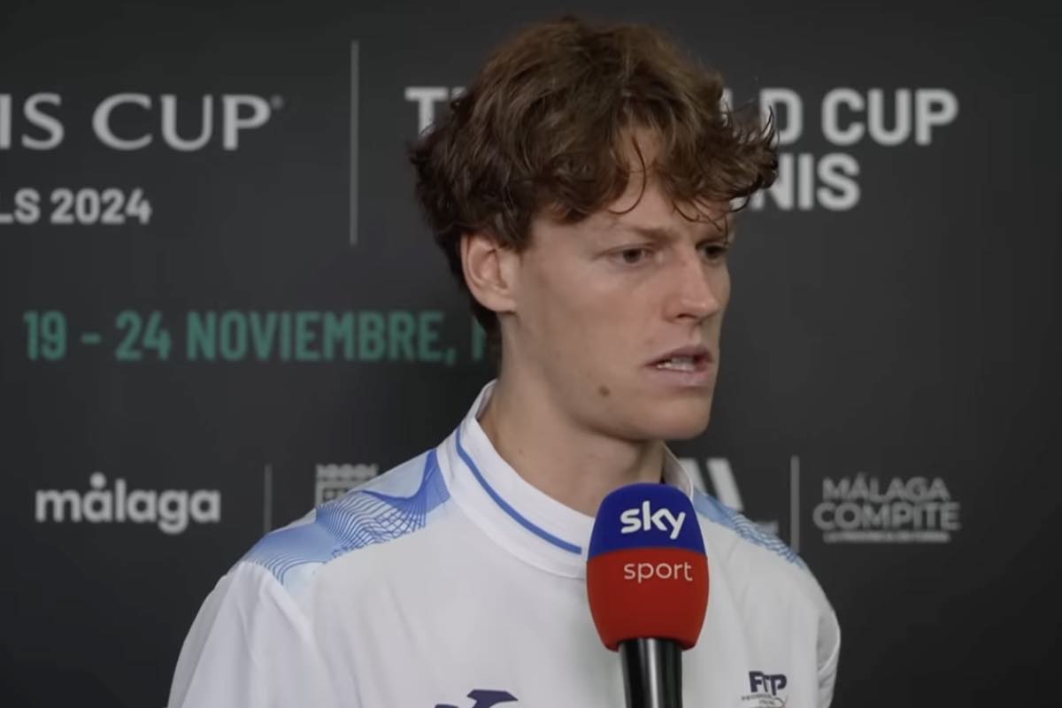 Sinner a Sky dopo la Coppa Davis