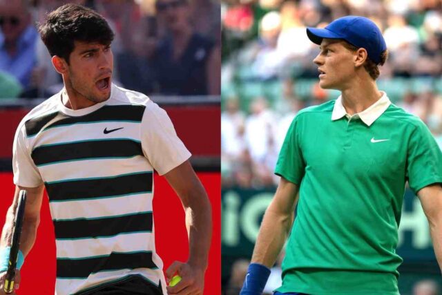 Carlos Alcaraz e Jannik Sinner