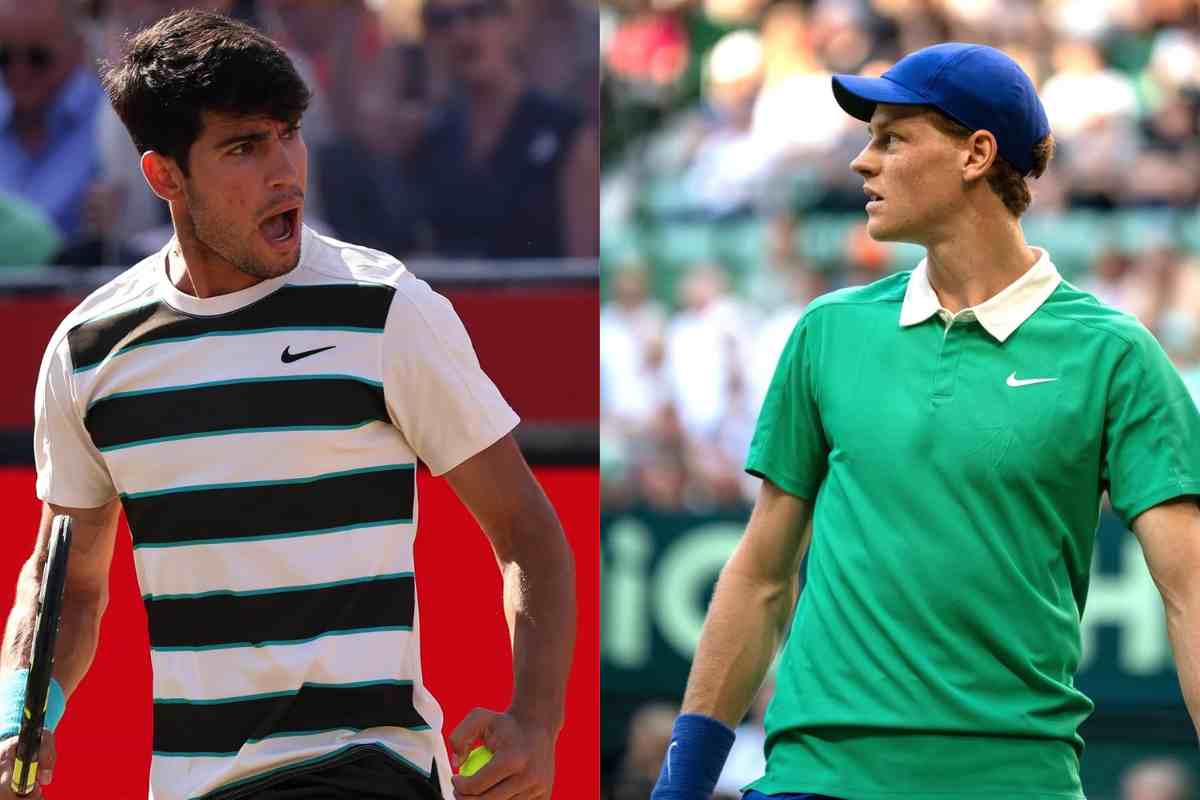 Carlos Alcaraz e Jannik Sinner