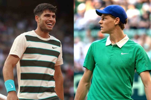 Carlos Alcaraz e Jannik Sinner