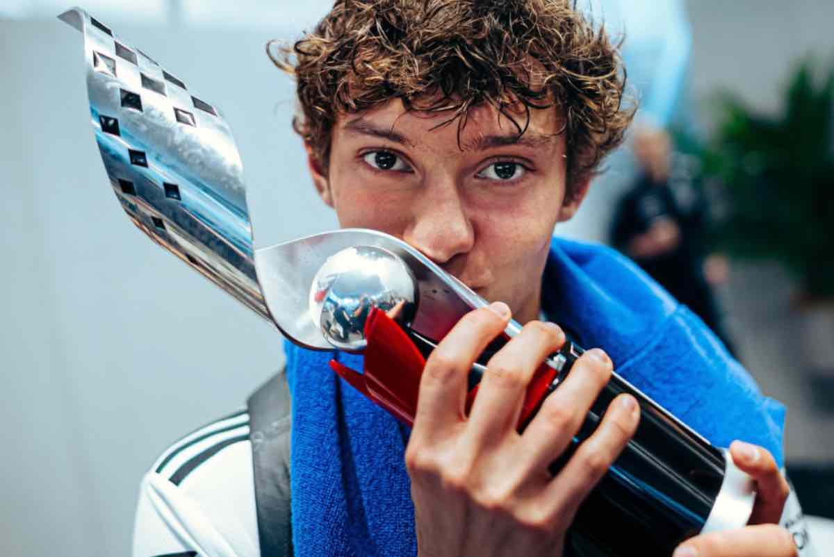 Antonelli Kimi podio