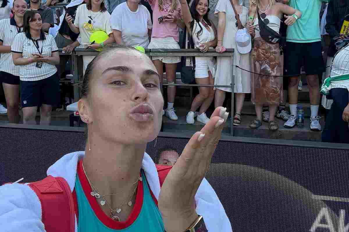 Aryna Sabalenka  e Sinner