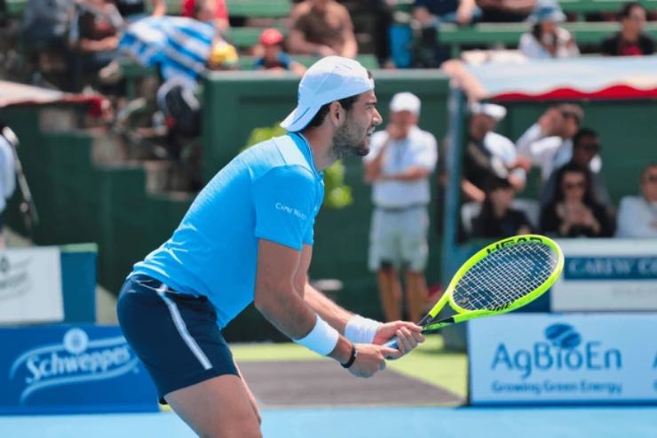 Stupore Matteo Berrettini