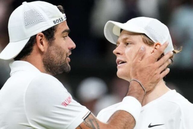 Berrettini Sinner ufficiale