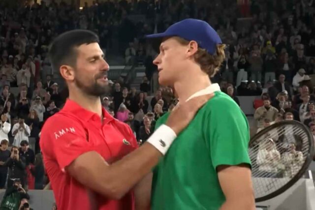 Sinner e Djokovic