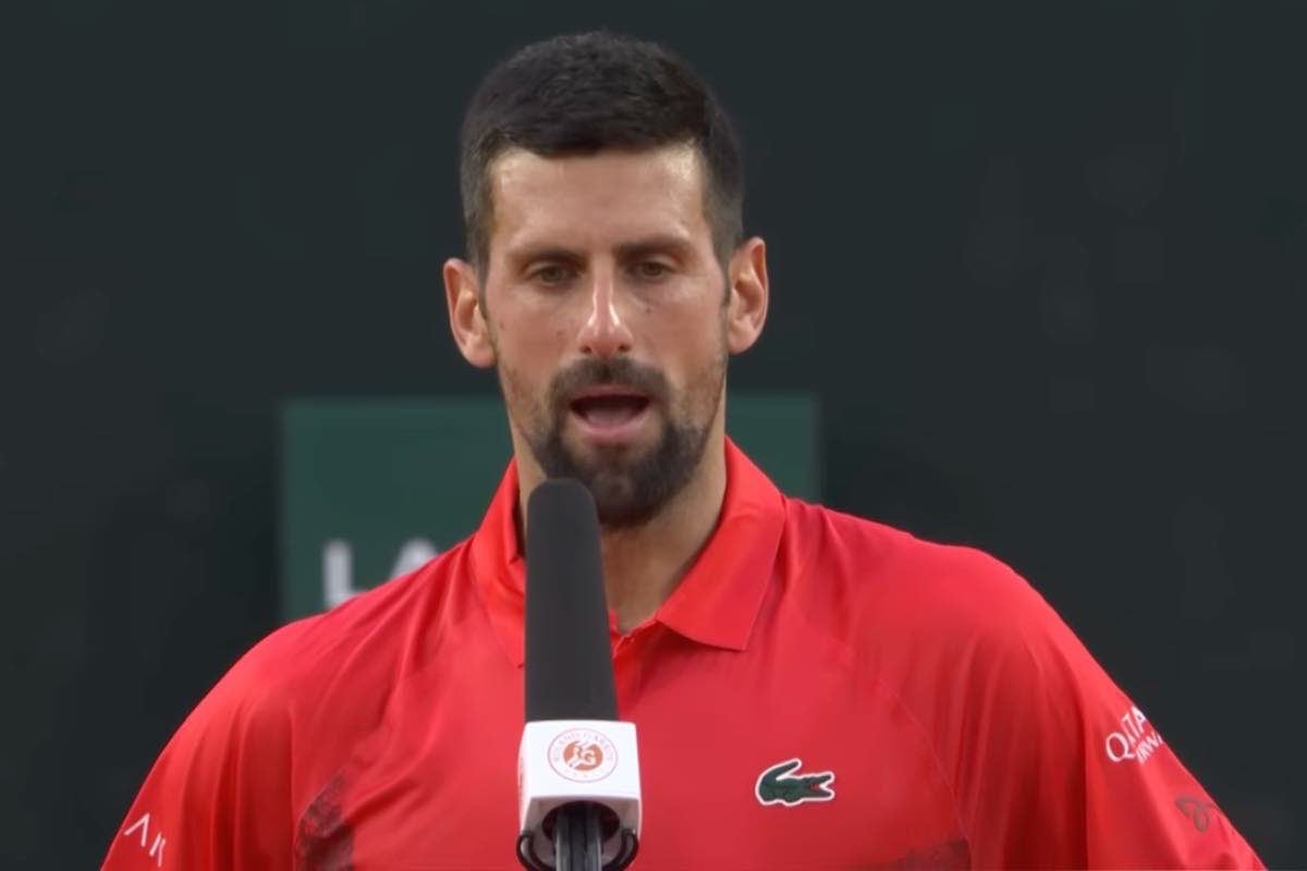 Novak Djokovic a Parigi