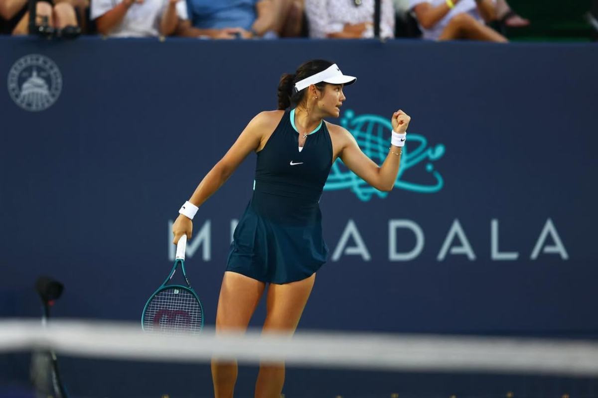 Emma Raducanu commuove il tennis