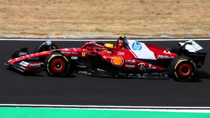 Ferrari monoposto danno