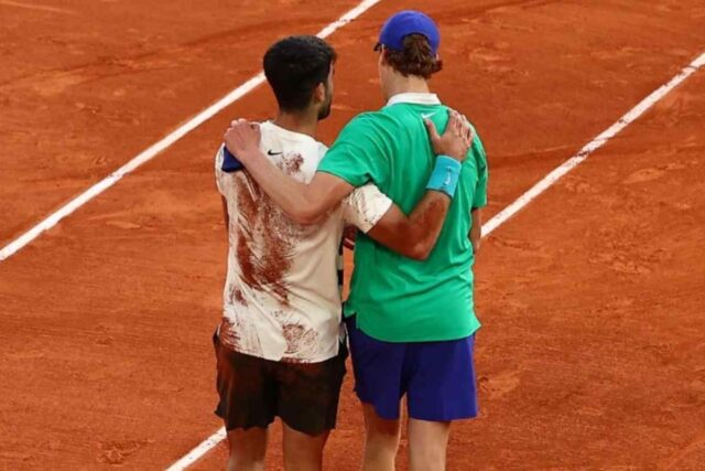 Alcaraz e Sinner al Roland Garros