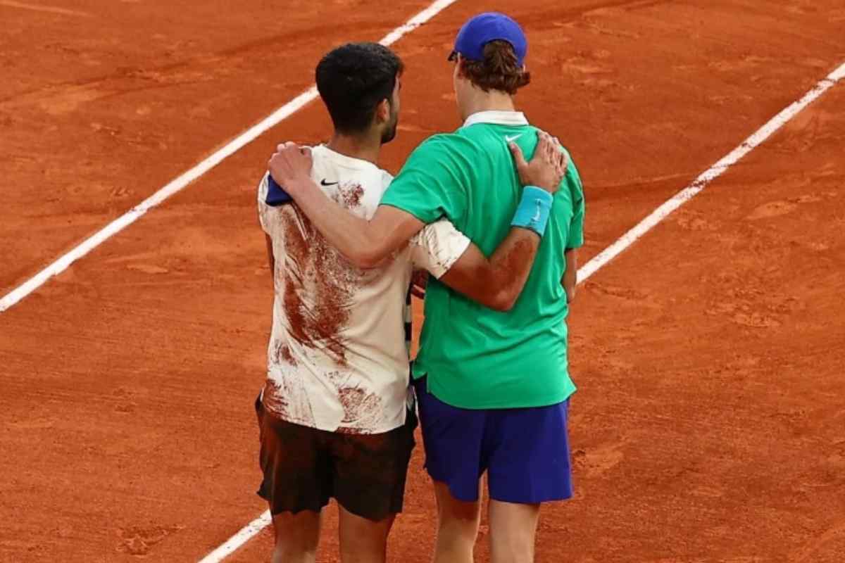 Alcaraz e Sinner al Roland Garros