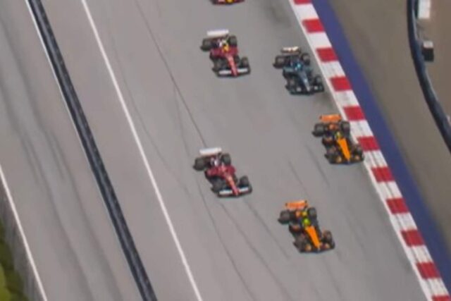 Partenza del GP in Austria