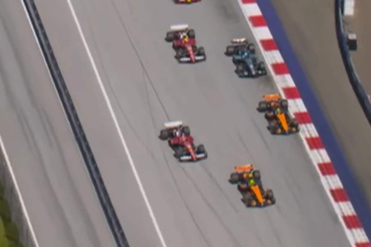 Partenza del GP in Austria