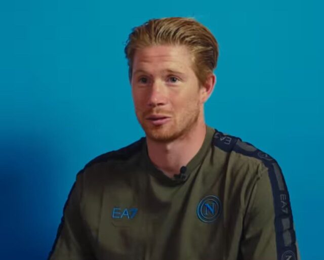 De Bruyne parla ai canali ufficiali del Napoli