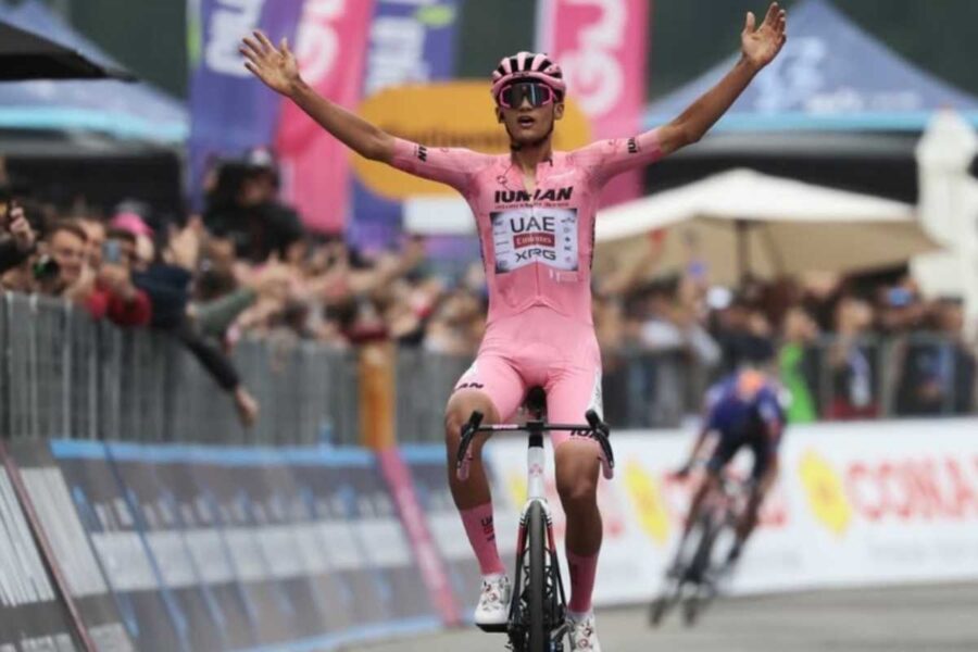 Isaac Del Toro stella nascente del ciclismo. (Foto IG @isaac_deltoro_romero1 - sportitalia.it)