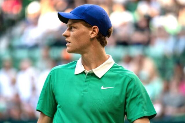 Jannik Sinner già a Wimbledon