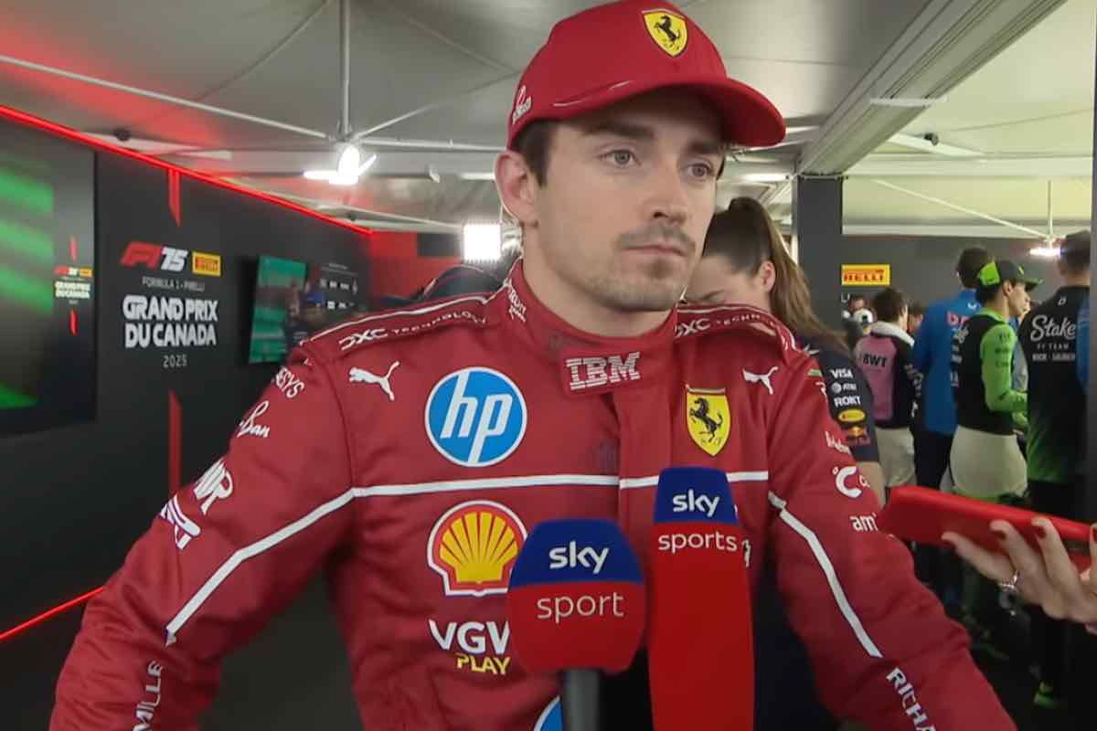 Leclerc dopo il GP di Canada