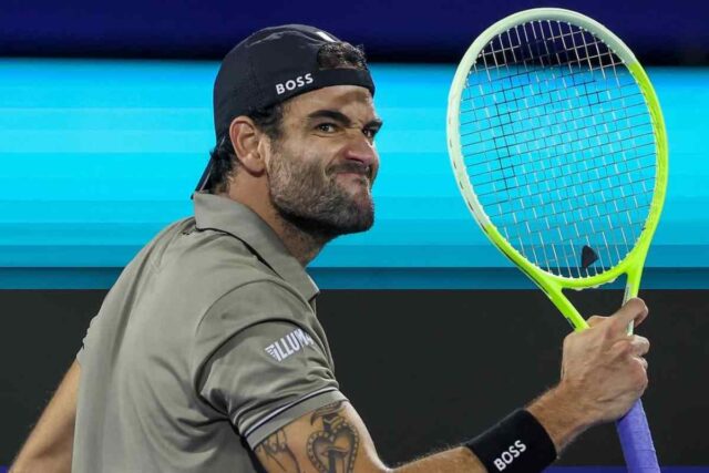 Berrettini infortunio