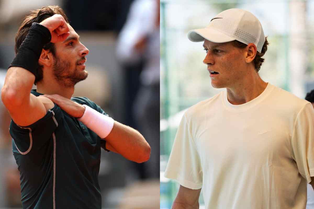 Lorenzo Musetti e Jannik Sinner