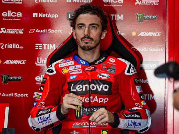 Bagnaia colpo durissimo 