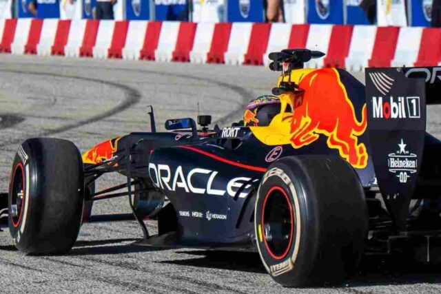 Red Bull in pista