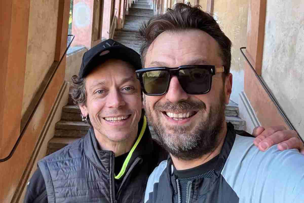 Valentino Rossi e Cesare Cremonini