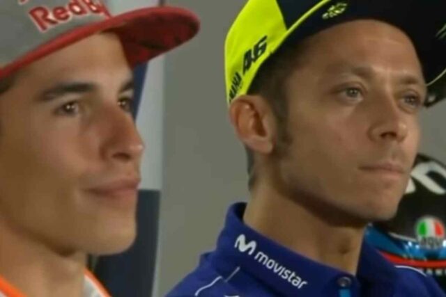 Valentino Rossi e Marc Marquez