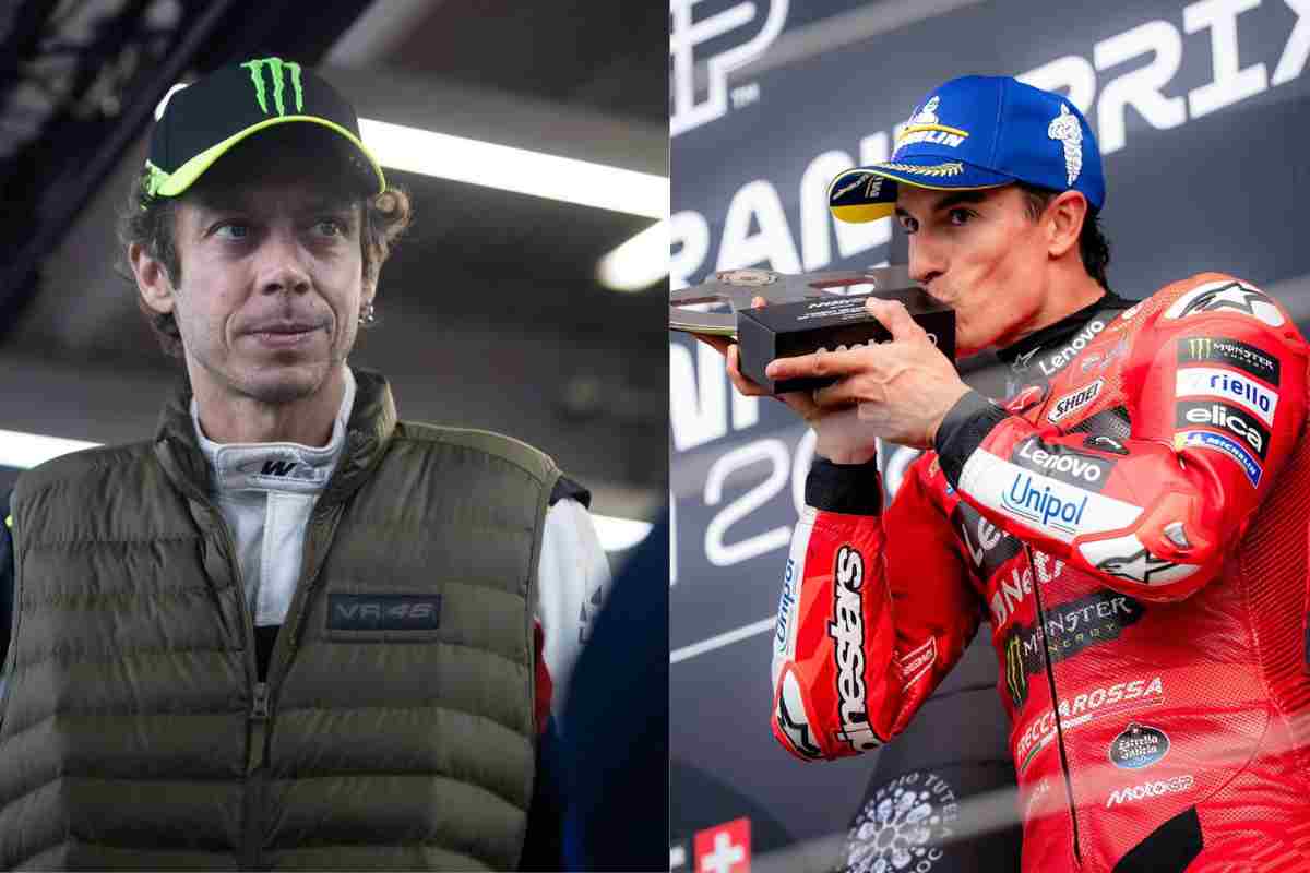 Valentino Rossi e Marc Marquez