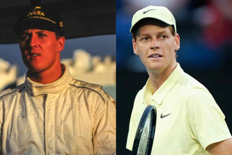 Michael Schumacher e Jannik Sinner