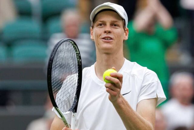 Sinner omaggio incredibile