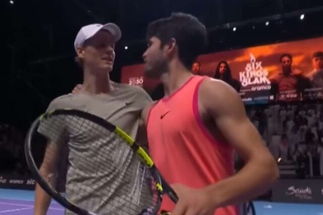 Jannik Sinner e Carlos Alcaraz