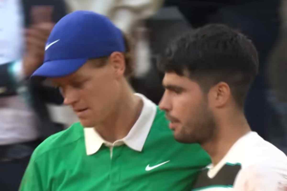 Jannik Sinner e Carlos Alcaraz