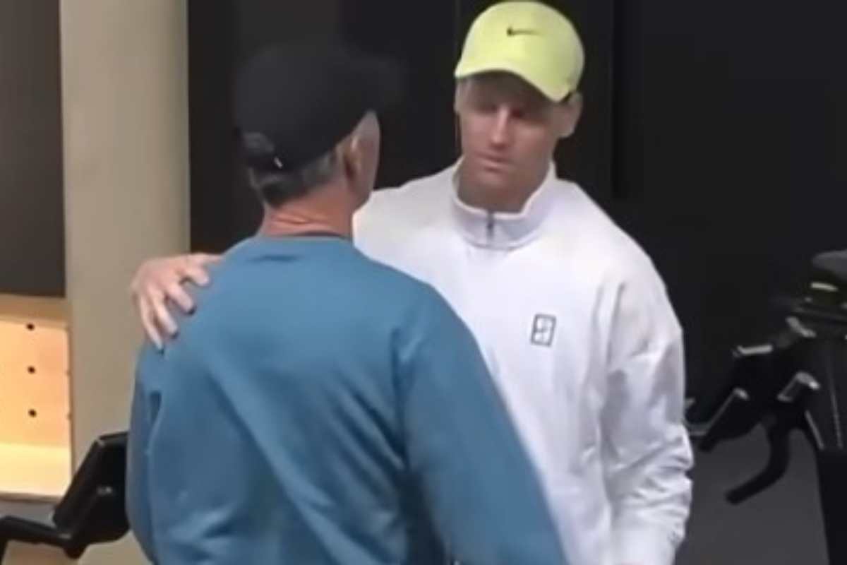 Jannik Sinner e Darren Cahill