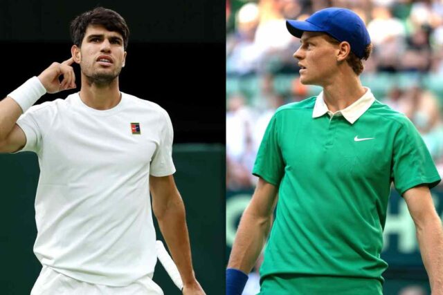 Carlos Alcaraz e Jannik Sinner