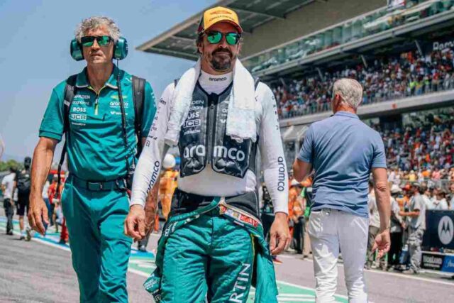 Alonso polemico al gran premio