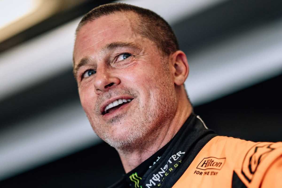McLaren Brad Pitt alla guida