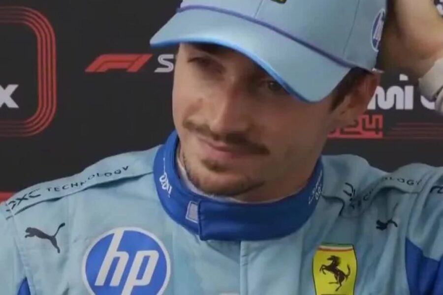 Leclerc reazione forte