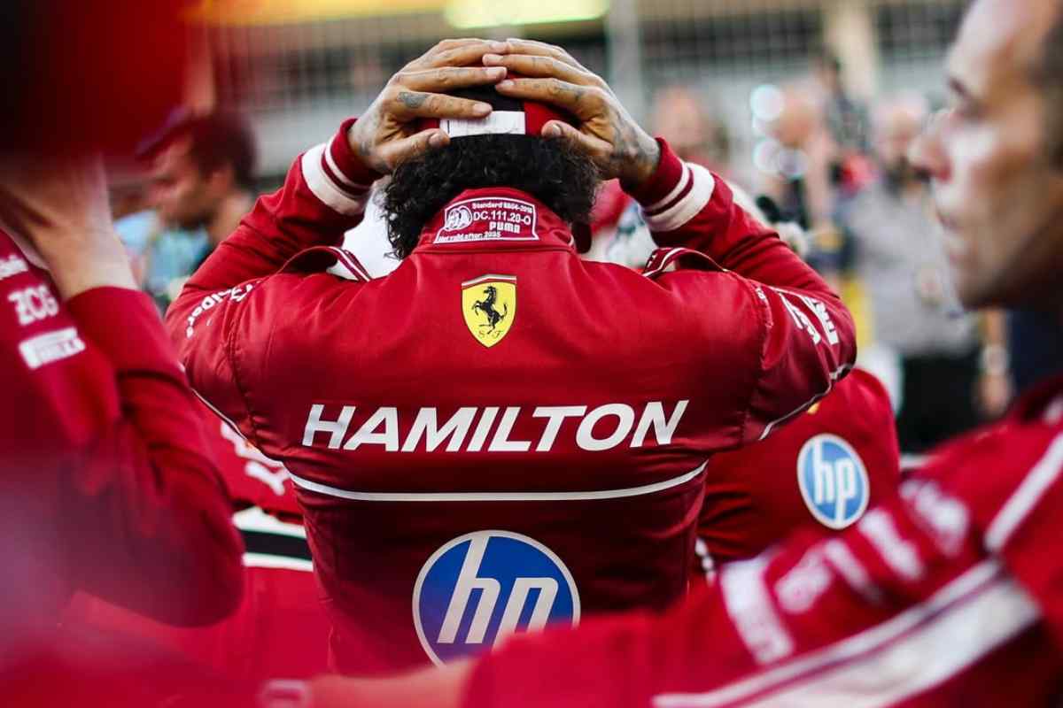 Hamilton scuote la Ferrari 