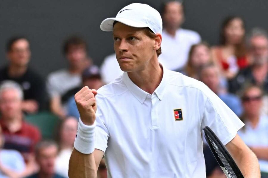 Jannik Sinner a Wimbledon
