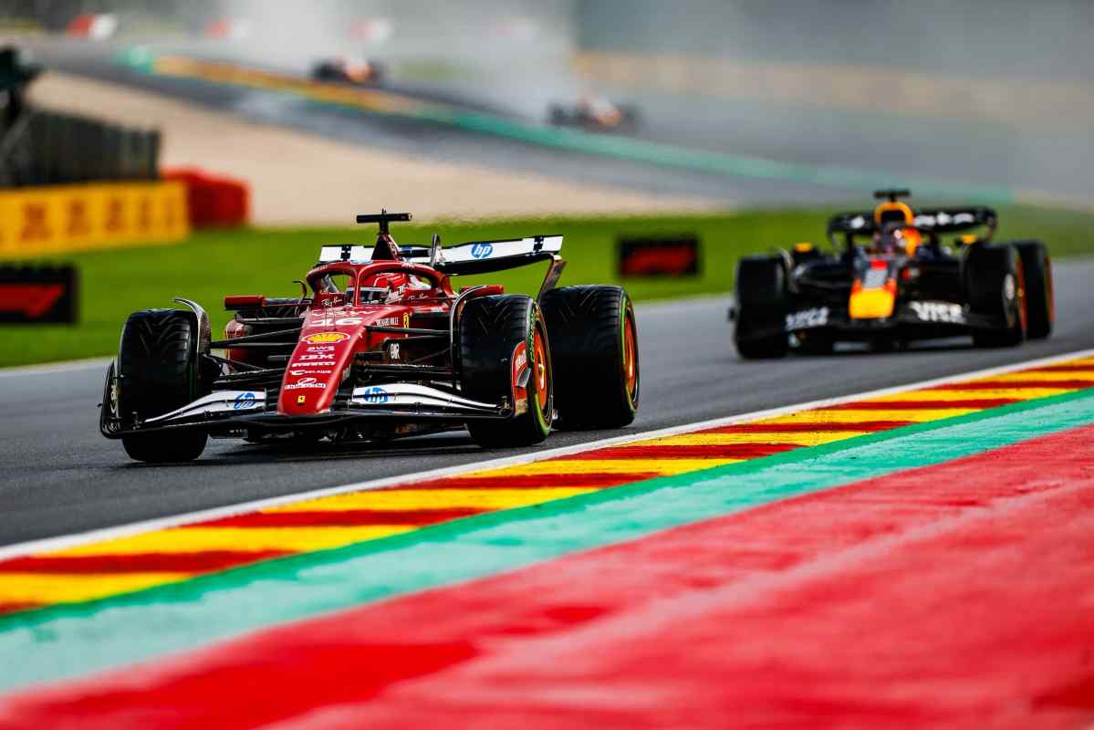 Leclerc nervoso Ferrari