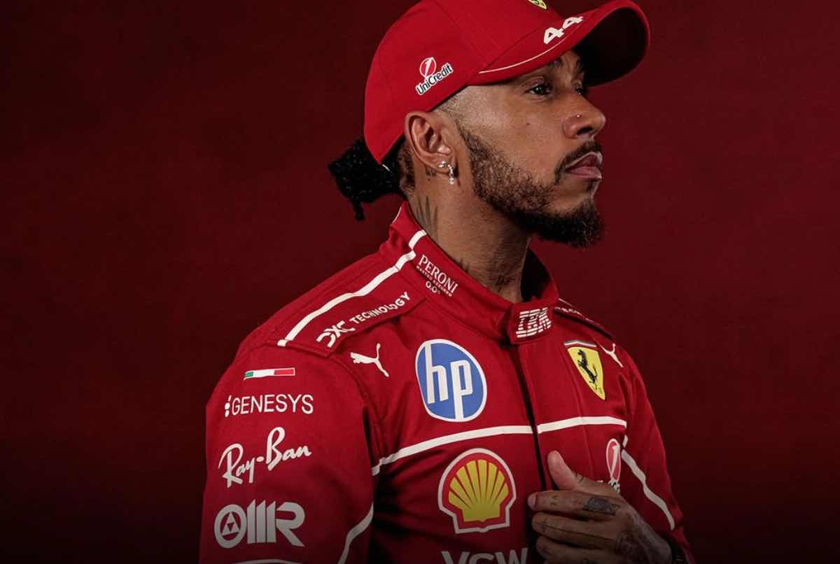 Ferrari Hamilton pilota