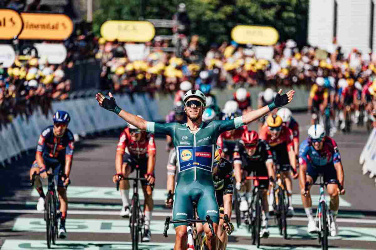 Jonathan Milan trionfa al Tour de France
