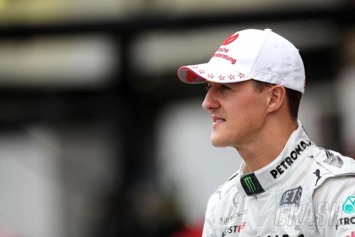 Schumacher pilota lutto