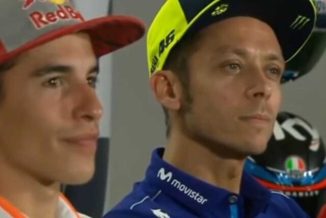 Valentino Rossi e Marc Marquez