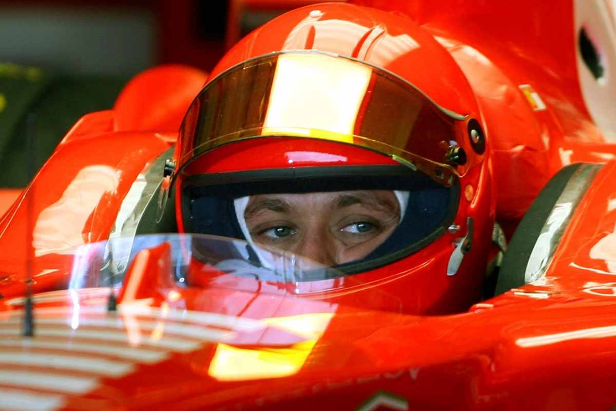 Test Ferrari per Valentino Rossi