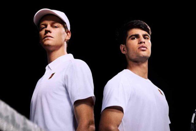 Jannik Sinner e Carlos Alcaraz